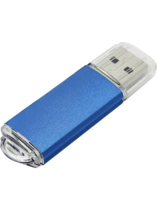 USB накопитель 4 GB Smart Buy V-Cut Blue