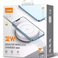 Беспроводное зарядное устройство + 3 USB + Type-C 32W AW003 LDNIO