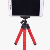 Настольный мини-штатив FLEX-01 ISA красный