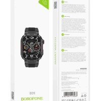 Часы smart watch BOROFONE BD9 черный