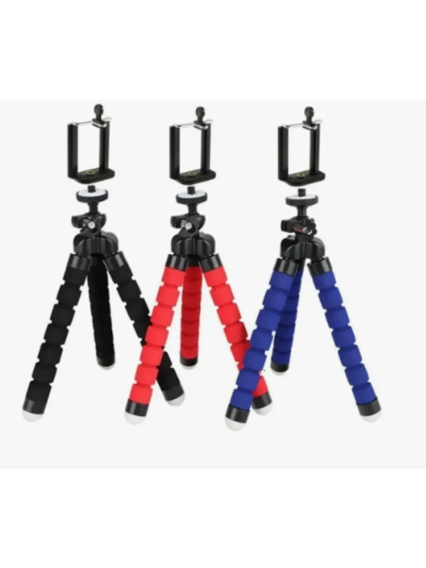 Настольный мини-штатив FLEX-01 ISA красный