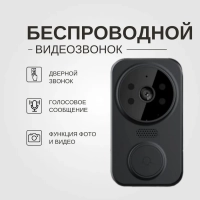 Беспроводной дверной звонок с камерой и микрофоном M8