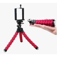 Настольный мини-штатив FLEX-01 ISA красный