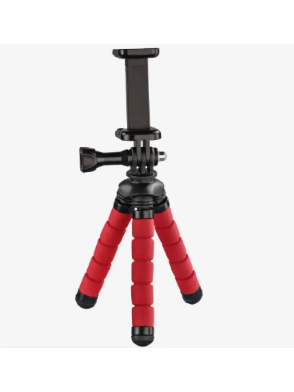 Настольный мини-штатив FLEX-01 ISA красный