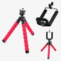 Настольный мини-штатив FLEX-01 ISA красный