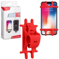 Держатель для велосипеда H03 красный ISA Держатель для велосипеда H03 красный ISA