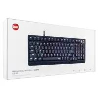 Механическая игровая клавиатура с RGB подсветкой ISA KB-08 черная
