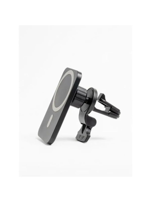 Беспроводная зарядка 15W + Автомобильный держатель магнитный черный Беспроводная зарядка 15W + Автомобильный держатель магнитный черный