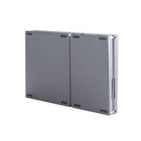 Складная беспроводная клавиатура B089 (серый)