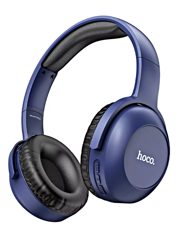 Наушники W33 Art Sount Bluetooth HOCO синие