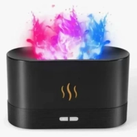 Увлажнитель воздуха с подсветкой Ароматерапевтический DQ701A черный