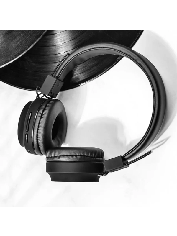 Наушники W25 Promise с микрофоном HOCO Черные