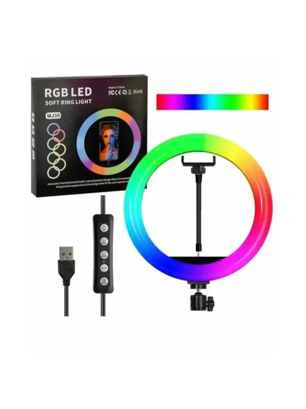 Селфи кольцо 30cm 12 Селфи кольцо 30cm 12" RGB MJ30