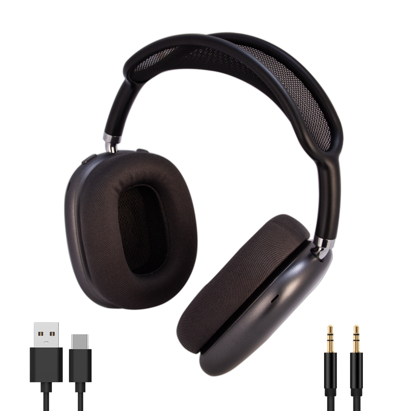 Наушники W65 Plus Wireless Headphones HOCO серые