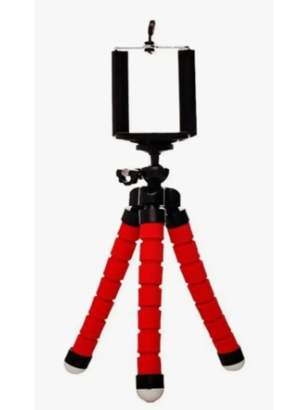 Настольный мини-штатив FLEX-01 ISA красный