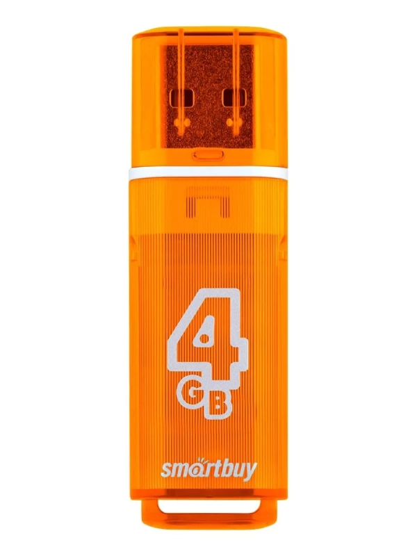 USB накопитель 4 GB Smart Buy Glossy series Orange USB накопитель 4 GB Smart Buy Glossy series Orange