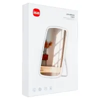 Настольное зеркало для макияжа с подсветкой ML-07 ISA розовое