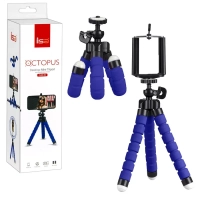 Настольный мини-штатив FLEX-01 ISA синий