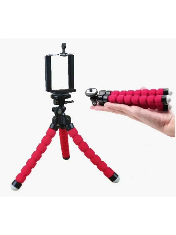 Настольный мини-штатив FLEX-01 ISA красный