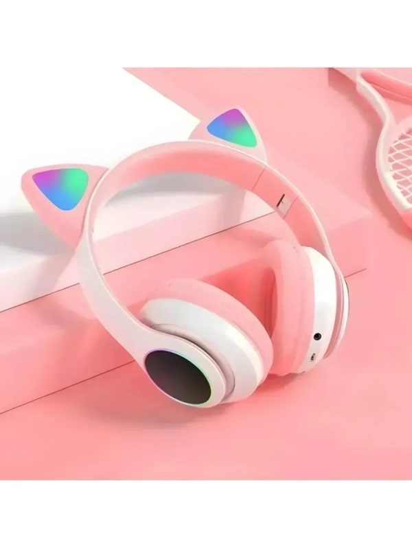 Наушники игровые X30 розовые