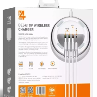 Беспроводное зарядное устройство + 3 USB + Type-C 32W AW003 LDNIO