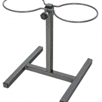 ​Миски конусные металлические для животных на подставке 2х1 л