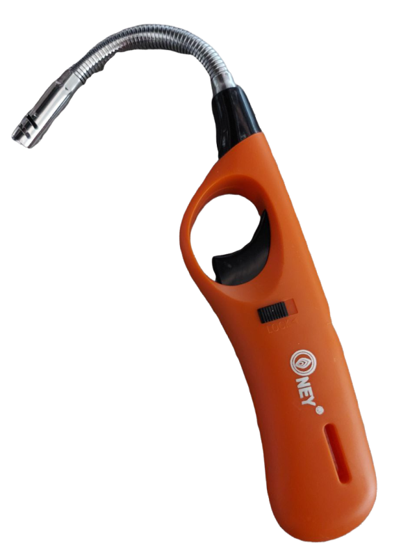 Газовая зажигалка, многоразовая с регулируемым носиком и силой подачи огня