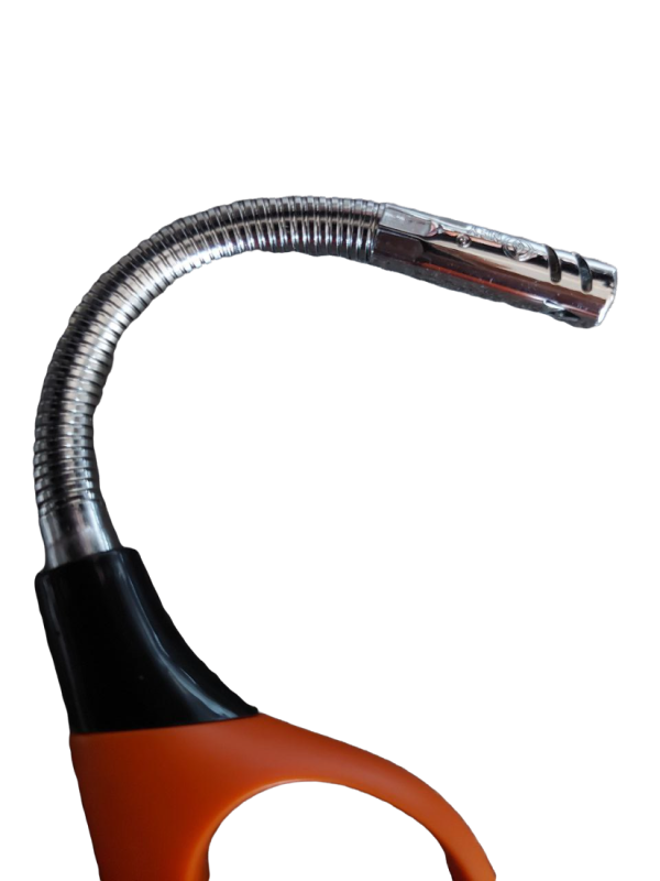 Газовая зажигалка, многоразовая с регулируемым носиком и силой подачи огня