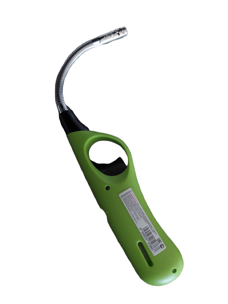 Газовая зажигалка, многоразовая с регулируемым носиком и силой подачи огня