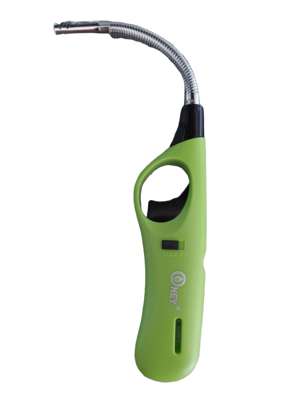 Газовая зажигалка, многоразовая с регулируемым носиком и силой подачи огня