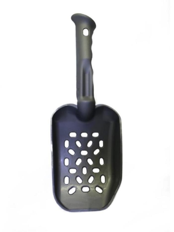 Совок для лотка серый