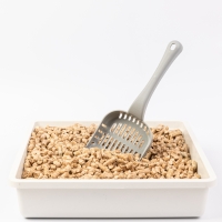 Совок для лотка серый Совок для лотка серый