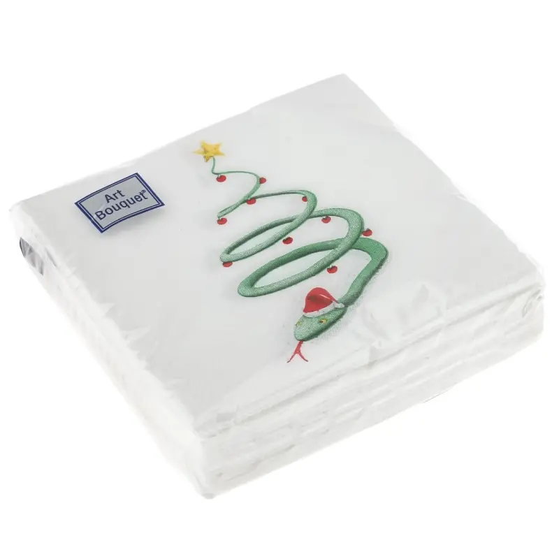 Салфетки бумажные "Змейка"