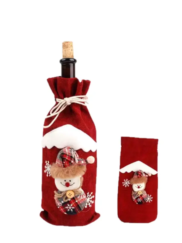 Декоративный чехол для бутылки