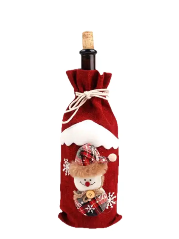 Декоративный чехол для бутылки