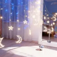 Светодиодная гирлянда "Луна-Звезды"