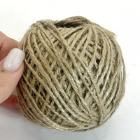 Шпагат джутовый джут верёвка 50м Шпагат джутовый джут верёвка 50м