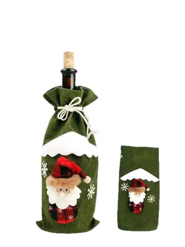 Декоративный чехол для бутылки