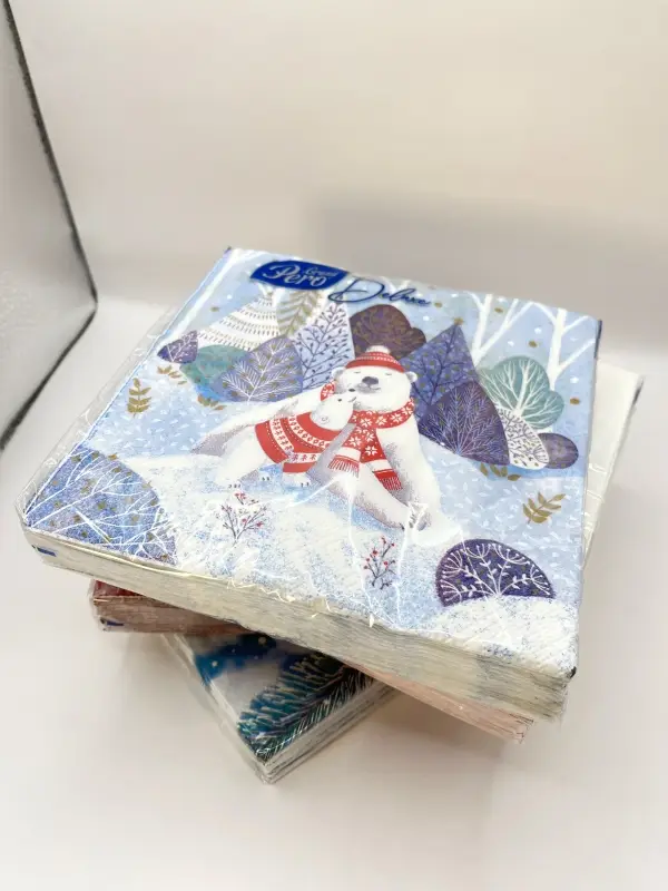 Салфетки бумажные "Умка"