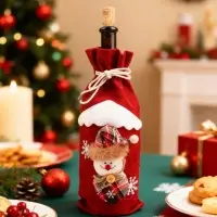 Декоративный чехол для бутылки