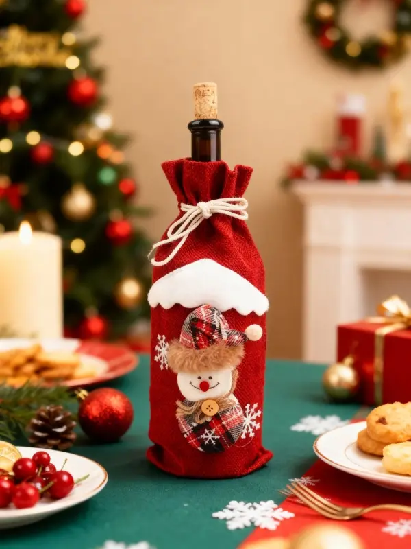 Декоративный чехол для бутылки