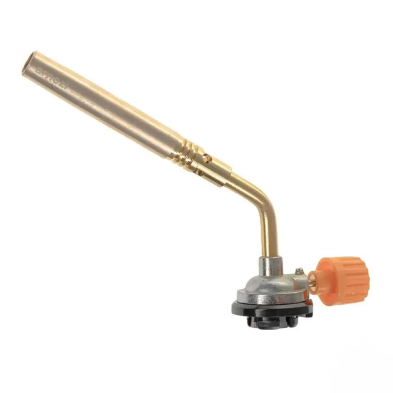 Газовая горелка-насадка на цанговый баллон, металическая удлиненная