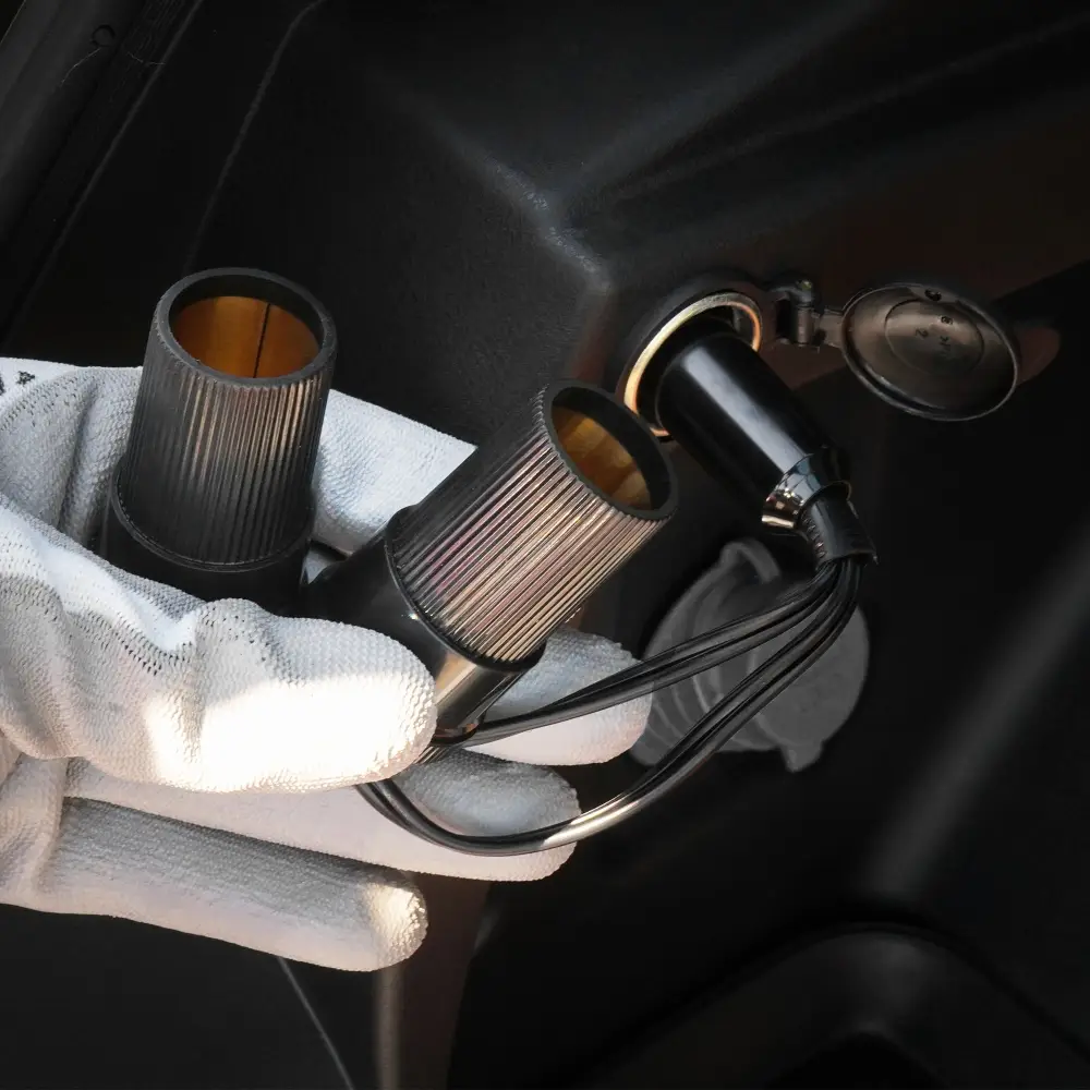 Разветвитель прикуривателя 2 гнезда 5А