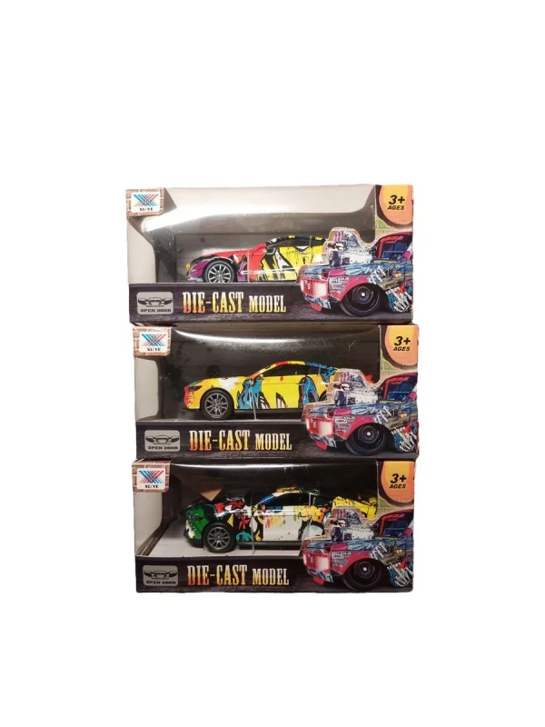 Машинка детская 1:38 метал открывающимися дверями Машинка детская 1:38 метал открывающимися дверями