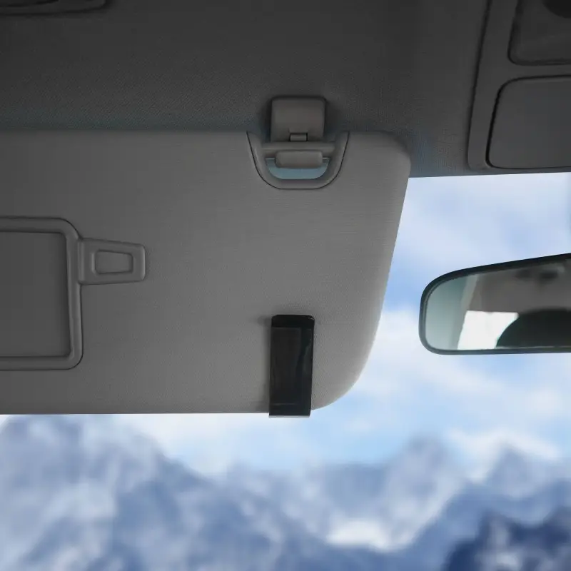 Держатель для очков двойной, крепление-клипса