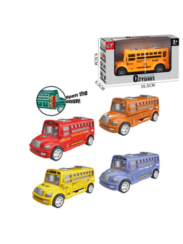 Автобус игрушка с открывающимися дверьми