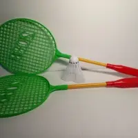 Ракетки бадминтон с воланом