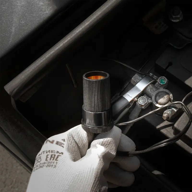 Удлинитель переходник прикуривателя с крокодилами 5А, кабель 30 см