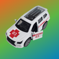 Детская инерционная машинка с открывающимися дверями