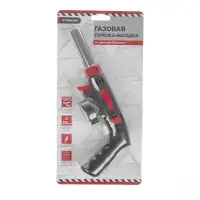 Газовая горелка-насадка с пьезоподжигом на цанговый баллон с ручкой